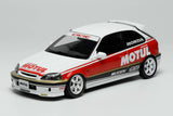 1:18 Honda Civic Type R (EK9) -- MOTUL Red/White -- Motorhelix M85012