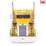 1:64 1962 Peterbilt 350 -- Yellow with Green Flames -- IXO Models Truck