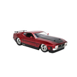 1:24 1973 Ford Mustang Mach 1 -- Candy Red -- JADA: Big Time Muscle