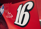 (Pre-Order) 1:18 2026 Charles Leclerc -- (Michael Schumacher Tribute) - Italian GP -- #16 Ferrari SF-26 -- BBR F1