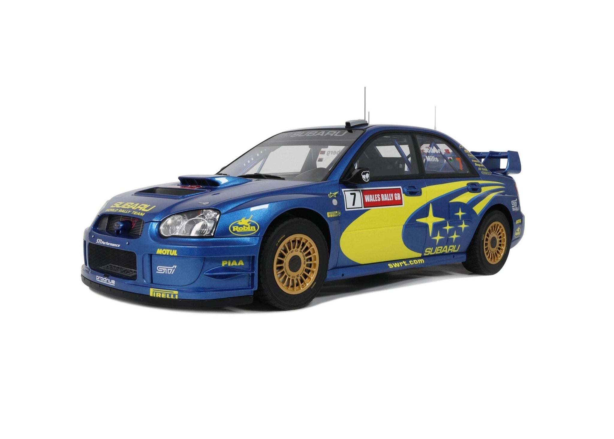 Pre-Order) 1:12 2003 WRC Champion -- Peter Solberg -- #7