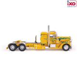 1:64 1962 Peterbilt 350 -- Yellow with Green Flames -- IXO Models Truck