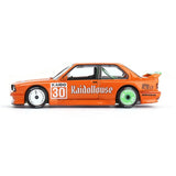 1:64 BMW M3 (E30) Kaido Works V1 -- Orange -- Kaido House x Mini GT KHMG177