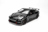 (Pre-Order) 1:18 Nissan GTR NISMO (R35) Special Edition 2022 -- Meteor Flake Black Pearl -- Motorhelix M83529