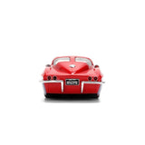 1:24 1963 Chevrolet Corvette -- #63 Red/White/Blue -- JADA: Big Time Muscle