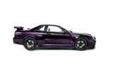 1:18 Nissan Skyline GT-R (R34) Z-Tune -- Midnight Purple -- Solido