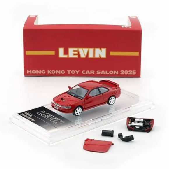 1:64 Toyota Corolla Levin AE101 -- Red -- BM Creations Toy Car Salon