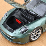 1:18 Porsche 911 (992) S/T 2023 -- Green Metallic -- Norev