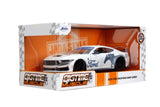 1:24 2024 Ford Mustang Dark Horse -- White/Blue -- JADA: Big Time Muscle