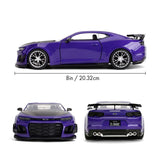 1:24 2024 Chevrolet Camaro ZL1 1LE -- Purple -- JADA: Pink Slips