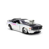 1:24 1970 Ford Mustang Boss 429 -- Black/White -- JADA: Big Time Muscle