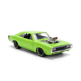 1:24 1970 Dodge Charger -- Green -- JADA: Big Time Muscle
