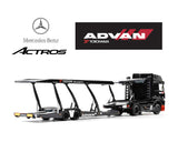 (Pre-Order) 1:64 Mercedes-Benz Actros AMG Auto Transporter Truck -- ADVAN Yokohama -- GCD