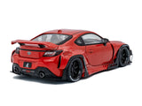 1:43 Toyota GR86 PANDEM Rocket Bunny 2022 -- Red/Black -- Solido