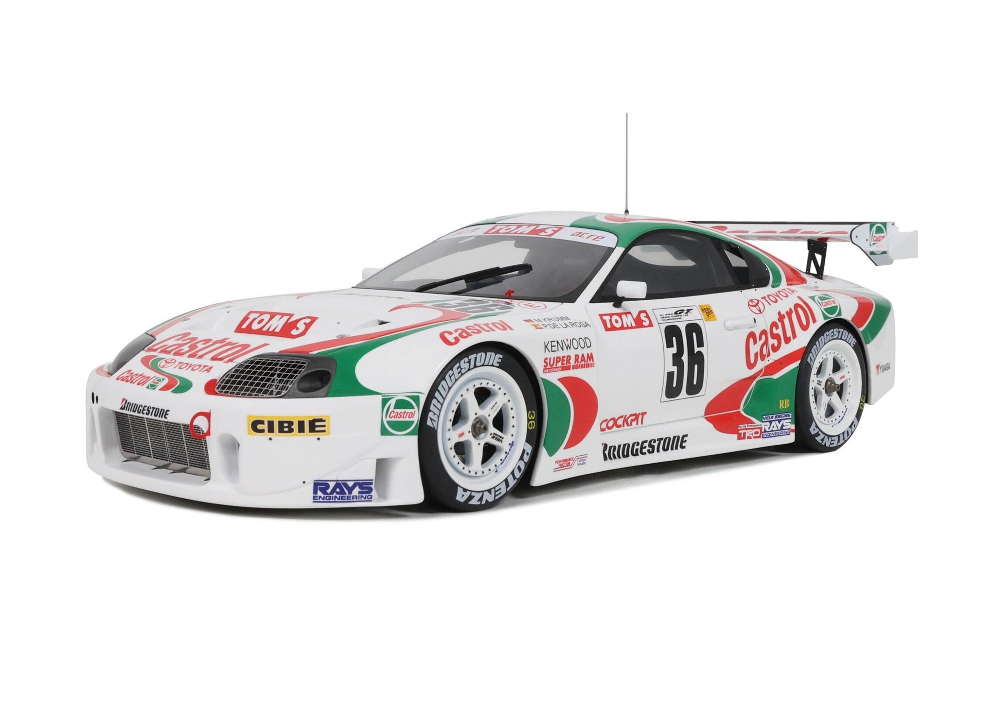 Pre-Order) 1:18 1997 JGTC -- #36 Castrol TOM's Toyota Supra Racing GT