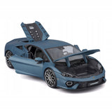 1:18 Lamborghini Temerario 2024 -- Matte Blue -- Bburago 18-11052