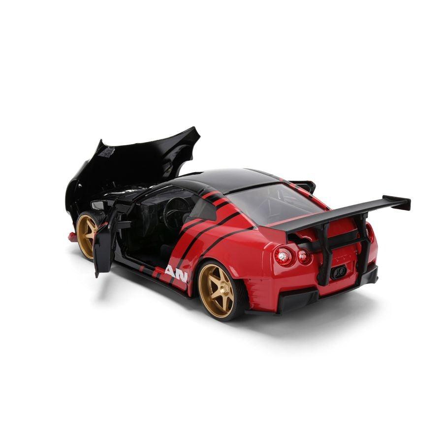 1:24 2009 Nissan GT-R (R35) Ben Sopra -- ADVAN Red/Black -- JADA: JDM