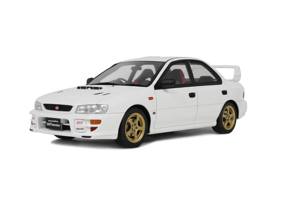 1:18 Subaru Impreza WRX STI 2000 -- White -- Ottomobile OT490
