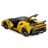 1:24 Ferrari SF90 XX Stradale -- Yellow -- Bburago Race & Play