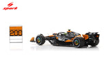 1:43 2025 Lando Norris -- Hungarian GP Winner -- #4 McLaren MCL39 -- Spark F1