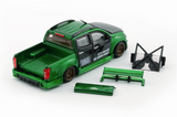 1:64 Isuzu D-Max Low Rider -- Metallic Green/Black -- BM Creations Expo