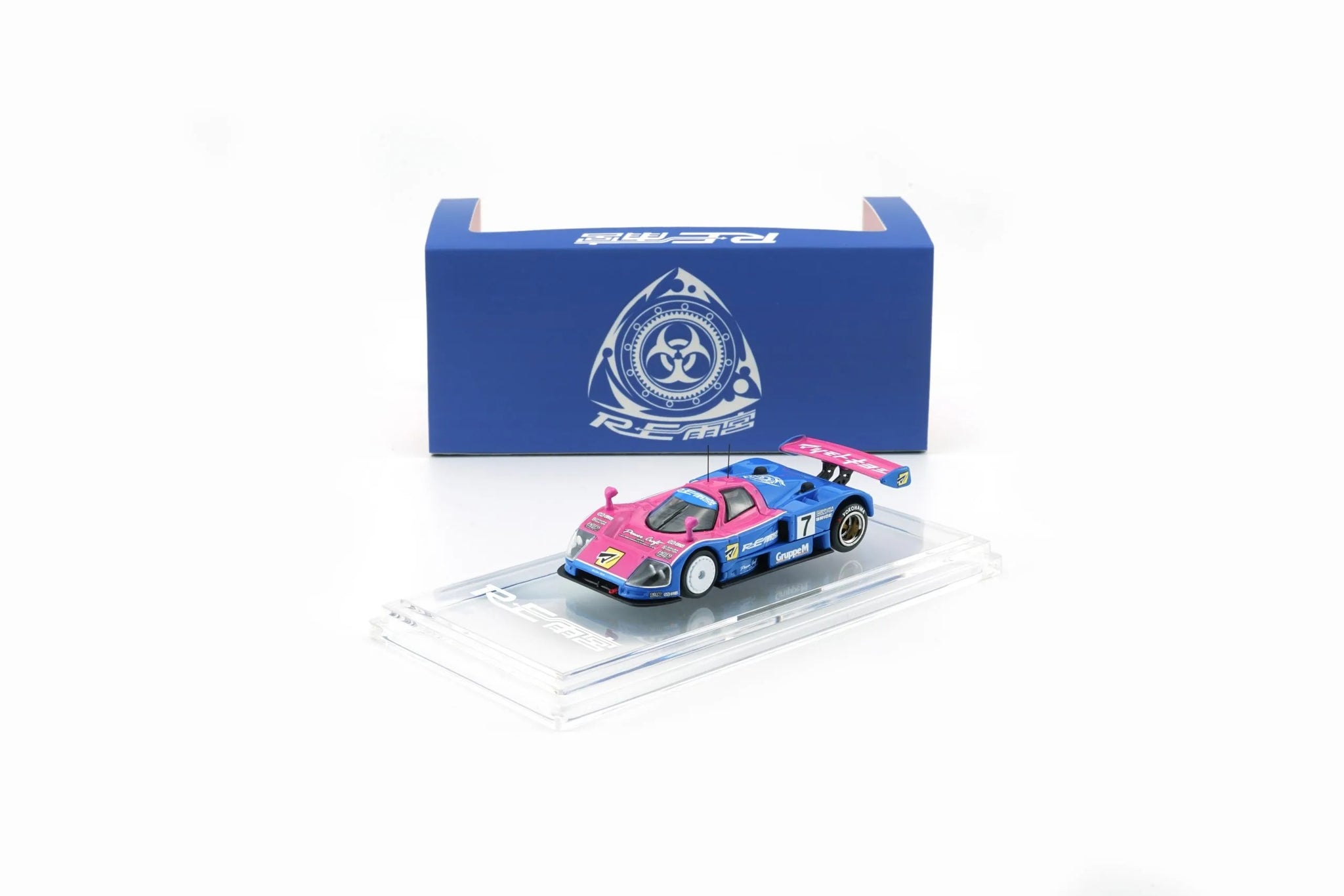 1:64 Mazda 787B x RE Amemiya -- #7 Blue/Pink -- BM Creations x CLDC Bo