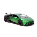 (Pre-Order) 1:24 Lamborghini Huracan Performante -- Green/Black -- JADA: Pink Slips