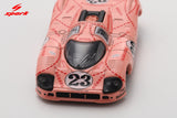 (Pre-Order) 1:64 1971 Le Mans 24 Hour -- #23 Pink Pig Porsche 917/20 -- Spark