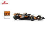 1:43 2025 Lando Norris -- Hungarian GP Winner -- #4 McLaren MCL39 -- Spark F1