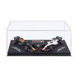 1:64 2025 Max Verstappen -- Twin Set -- #1 Red Bull Racing RB21 -- Bburago F1