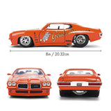 1:24 1971 Pontiac GTO -- Orange "Goat's Revenge" -- JADA: Big Time Muscle