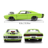 1:24 1970 Dodge Charger -- Green -- JADA: Big Time Muscle