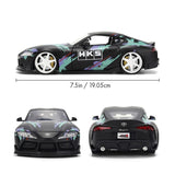 1:24 2020 Toyota GR Supra -- HKS Black -- JADA: JDM Tuners