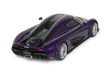 1:18 Koenigsegg Regera -- Dark Purple -- GT Spirit GT973