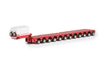 1:50 Scheuerle Trailer Set -- Rosso Red -- Drake Truck ZT09377
