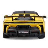 1:24 Ferrari SF90 XX Stradale -- Yellow -- Bburago Race & Play