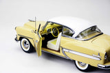 1:18 1953 Chevrolet Bel Air Hard Top Coupe -- Sun Gold / White -- Sunstar