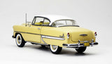 1:18 1953 Chevrolet Bel Air Hard Top Coupe -- Sun Gold / White -- Sunstar