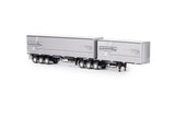 1:50 T-Liner B-Double Trailer -- Redingtons Transport -- Drake Truck ZT09252
