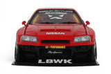 1:18 Nissan E-R34 LBWK Super Silhouette Skyline GTR -- #5 Red/Black -- GT Spirit GT570