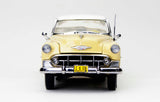 1:18 1953 Chevrolet Bel Air Hard Top Coupe -- Sun Gold / White -- Sunstar