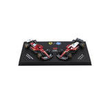 1:64 2025 Lewis Hamilton -- Twin Set -- #44 Ferrari SF-25 -- Bburago F1