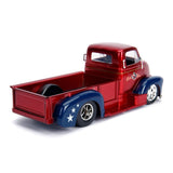 1:24 Wonder Woman w/1952 Chevrolet COE Pickup -- Red/Blue -- JADA
