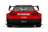 1:18 Nissan E-R34 LBWK Super Silhouette Skyline GTR -- #5 Red/Black -- GT Spirit GT570