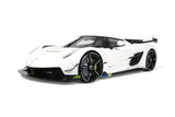 1:8 Koenigsegg Jesko 2019 -- Crystal White -- GT Spirit GTS801301