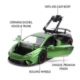 (Pre-Order) 1:24 Lamborghini Huracan Performante -- Green/Black -- JADA: Pink Slips
