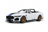 1:18 Shelby Mustang Super Snake Convertible -- White w/Blue Stripe -- GT Spirit