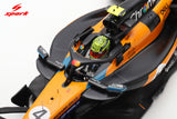 1:18 2025 Lando Norris -- Monaco GP Winner -- #4 McLaren MCL39 -- Spark F1