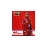 1:43 2025 Lewis Hamilton -- Season Livery -- #44 Ferrari SF-25 -- Bburago F1