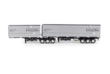 1:50 T-Liner B-Double Trailer -- Redingtons Transport -- Drake Truck ZT09252